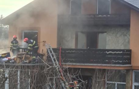Incendiu izbucnit într-o casă din Strahova, comuna Șendriceni