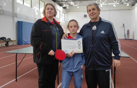 Elevă de la Școala Profesională Specială „Ion Pillat” Dorohoi premiată la ONSS – Tenis de masă