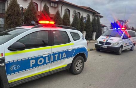 Acțiune în forță a poliției la Ștefănești. Peste 100 de forțe de ordine angrenate