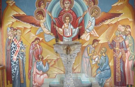 SINAXAR – 17 Aprilie – Izvorul Tămăduirii; Cinstirea Icoanei Maicii Domnului de la Mănăstirea Ghighiu