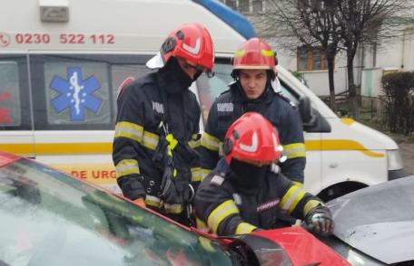 Femeie ajunsă la spital în urma unui accident produs în Botoșani