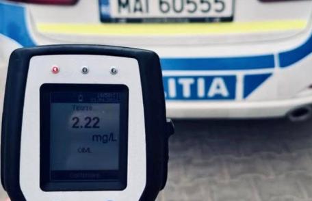 Pericol public! Biciclist, prins circulând rupt de beat pe Bulevardul Victoriei din Dorohoi