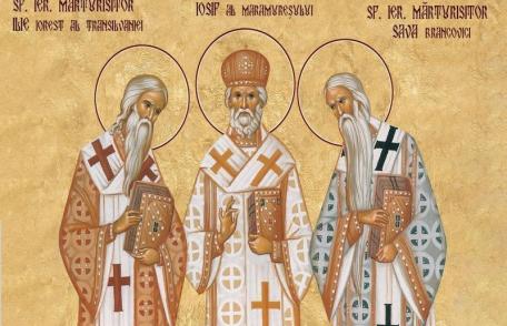 SINAXAR – 24 Aprilie – Sfinţii Ierarhi Ilie Iorest, Simion Ştefan şi Sava Brancovici