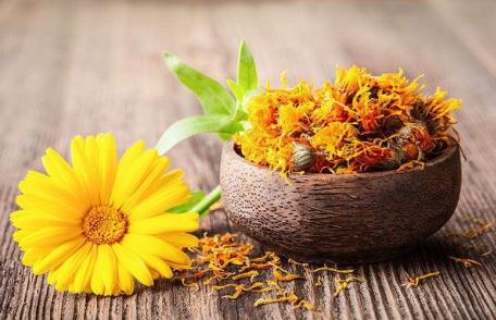 Beneficiile extraordinare din extractul natural de gălbenele