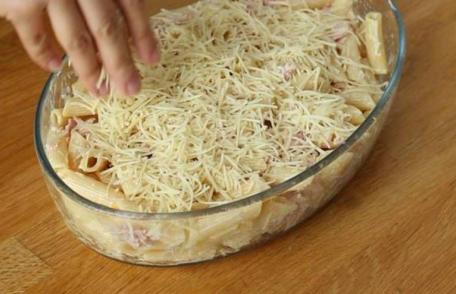 Penne gratinate