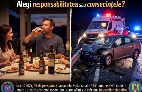 Acțiune pentru prevenirea accidentelor produse pe fondul vitezei excesive