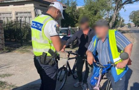 Acțiune pentru verificarea motocicliștilor și bicicliștilor 