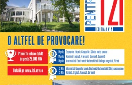 Universitatea „Ștefan cel Mare” dă startul concursurilor pentru liceeni „Student pentru o zi” - ediţia a V-a