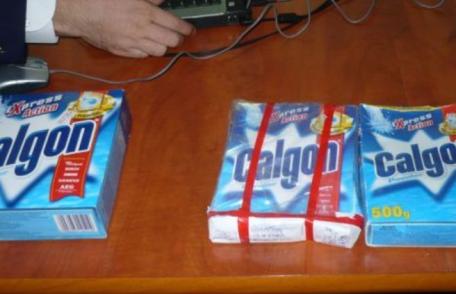 Calgon fără documente confiscat la Mihăileni