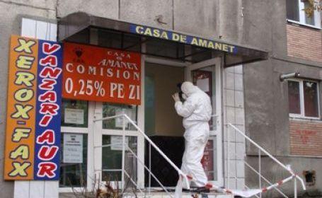 Jaf armat la o casă de amanet din Botoșani. Polițiștii sunt în căutarea hoților