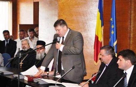 Noul preşedinte al CJ, Florin Ţurcanu, a fost învestit astăzi