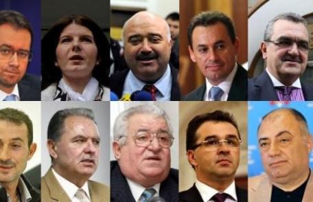 Lista politicienilor care aşteaptă sentinţele judecătorilor în DOSARE DE CORUPŢIE