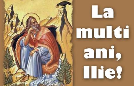 SFÂNTUL ILIE - Lista prenumelor de sărbătoriţi