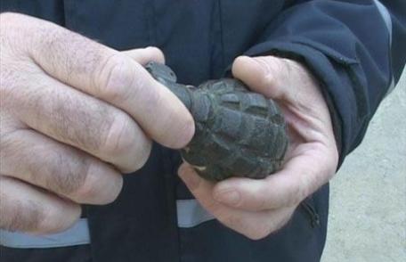 Grenade aduse acasă cu căruţa
