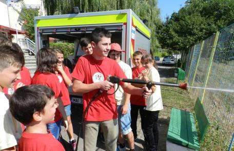 Tabăra de vară în domeniul situaţiilor de urgenţă, în plină desfăşurare