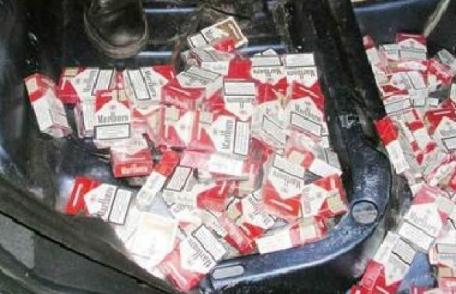 Autoturisme alimentate cu ţigări de contrabandă