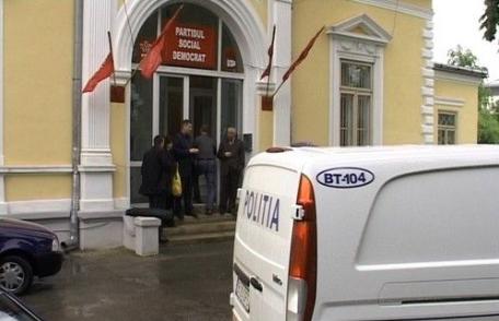Sediul PSD Botoşani călcat din nou de hoţi