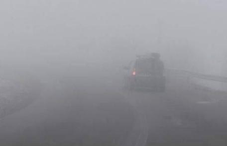 Atenţie! Avertizare meteorologică de ceaţă