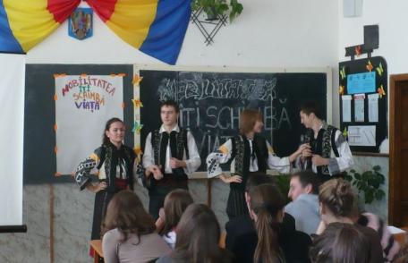 Mobilităţile internaţionale în cadrul Săptămânii Educaţiei Globale la Liceul Regina Maria Dorohoi  