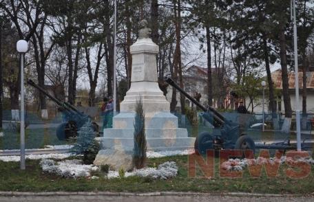 Primăria Dorohoi a amplasat două tunuri antitanc în Parcul „Valter Mărăcineanul” - FOTO