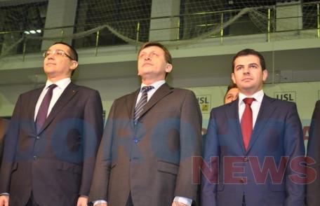 Candidaţii USL Botoşani susţinuți de Victor Ponta, Crin Antonescu şi Daniel Constantin. Vezi declaraţiile!
