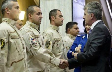 „Distincţia de serviciu pentru misiuni în străinătate”, primită de 76 de jandarmi