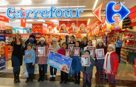 Mii de elevi invitați de Carrefour să deseneze, la a XXII-a ediție a concursului de desene! - FOTO
