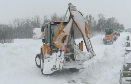 Patru drumuri naţionale care tranzitează județul Botoșani încă sunt blocate. Vezi în cât timp vor deveni practicabile