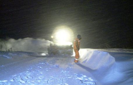 În judeţul Botoşani duminică seară erau izolate 27 de localităţi