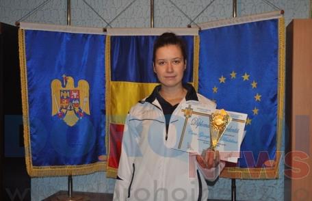 Un nou succes pentru Giorgiana Mădălina Cucu, canotoarea din Vaculeşti