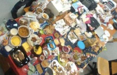 Andreea Esca a mâncat jumări în ziua de Crăciun