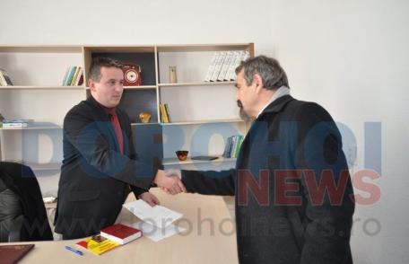 Marius Anton a fost instalat oficial în noua funcţie de la APIA Dorohoi  FOTO - VIDEO