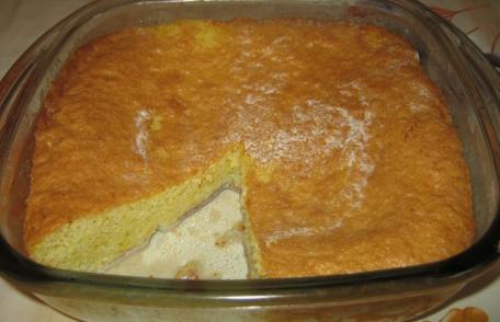 Budincă de lapte cu griș