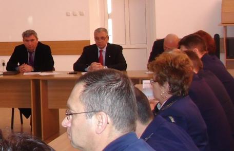 Felicitări aduse polițiștilor de frontieră de către prefectul Costică Macaleţi cu ocazia bilanţului pe 2012