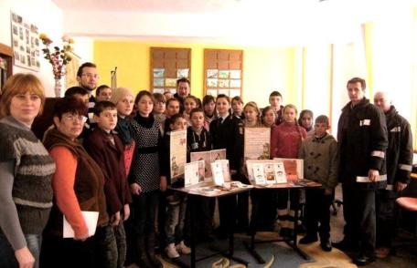 Urgenţă în activitatea de informare preventivă a incendiilor în Ibăneşti - FOTO