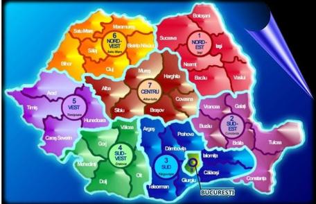 Reîncepe lupta pentru trasarea regiunilor şi a „capitalelor” acestora