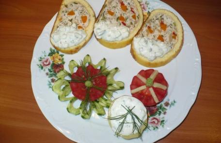 Ruladă din piept de pui