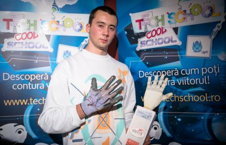 „Medicul viitorului”, un prototip construit de un elev din Botoșani în cadrul programului educațional Tech School