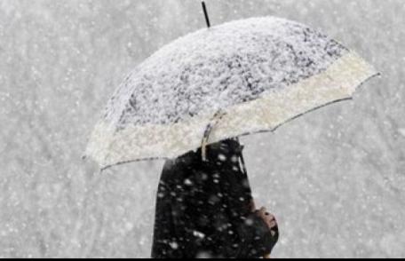 Atenție! Avertizare meteorologică tip COD GALBEN de precipitaţii, vânt și ninsori viscolite