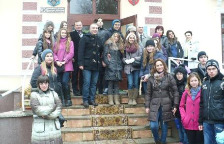 Liceul „Regina Maria”, gazdă a Reuniunii de Proiect European desfăşurată la Dorohoi - FOTO