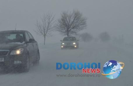 Vezi situaţia drumurilor naţionale şi judeţene la ora 08.00