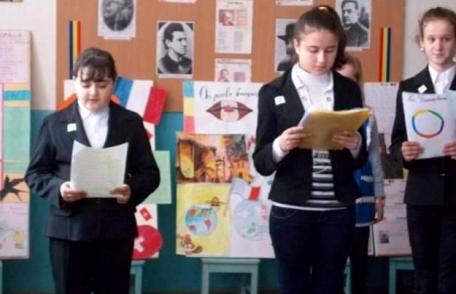 Zilele Francofoniei la Şcoala gimnazială nr. 1 Corlăteni - FOTO