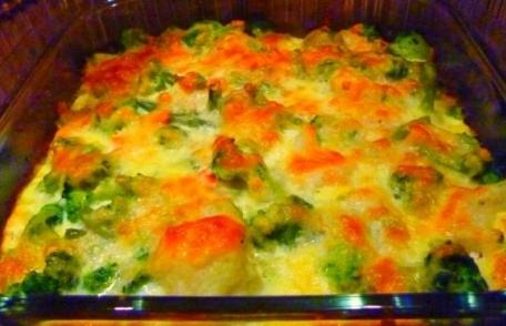 Legume gratinate la cuptor
