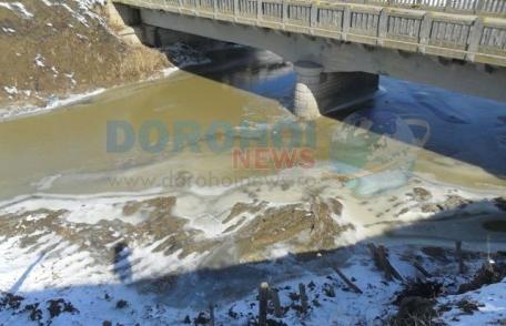 Decolmatare făcută în bataie de joc pe Pârâul Buhai din Dorohoi