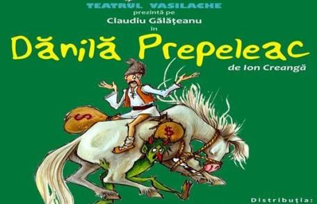 DĂNILĂ PREPELEAC, în această duminică, la Teatrul pentru Copii şi Tineret „Vasilache” 