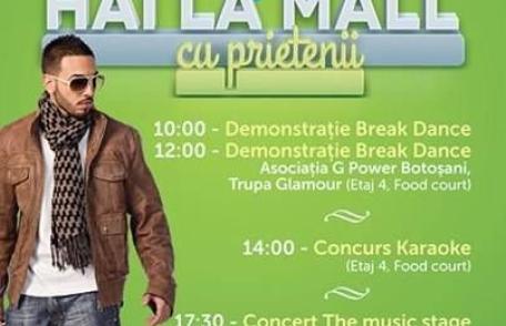Concert Alex Velea, sâmbătă seară, la Uvertura Mall !
