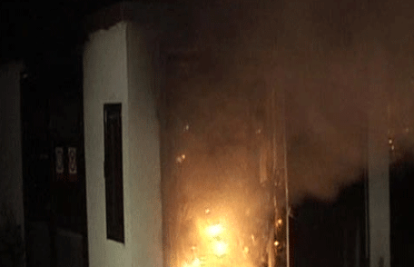 Punct de transformare a curentului electric în flăcări