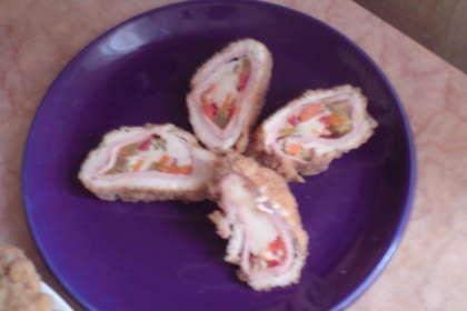 Ruladă din piept de pui