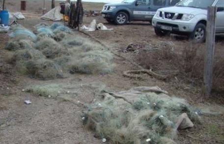 Dosar penal pentru zeci de metri de plasă monofilament