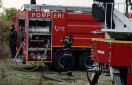 Incendiu pe Dealul Polonic din Dorohoi, cauzat de copii